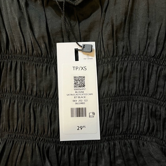 Shoulder Tie Ruched Tank - Picture 2 of 3